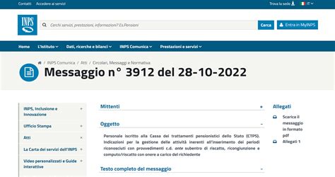 Riscatto e ricongiunzione contributi: nuovi chiarimenti INPS per i 